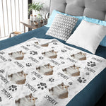 Custom Name Cat Lover Gifts - Personalized Blanket