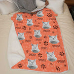 Custom Name Cat Lover Gifts - Personalized Blanket