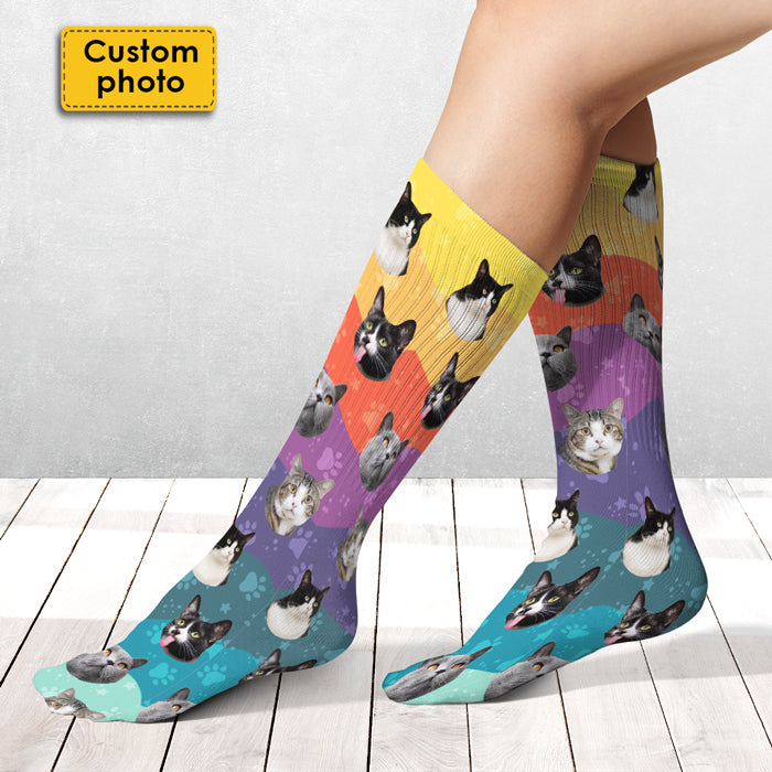 Cat and Dog Lover Gifts - Colorful Socks