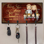 Custom Family Portrait Gifts - Personalized Key Holder