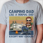 Custom Name Camping Dad Gifts for Men - Personalized Apparel