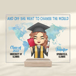 Custom Name Graduation Gifts for Her - Personalized Acrylic Plaque