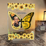 Custom Photo Memorial Grandma Gifts - Personalized Acrylic Plaque
