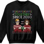 Custom Name Christmas Gifts for Couples - Personalized Apparel