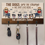 Custom Name Dog Lover Gifts - Personalized Key Holder