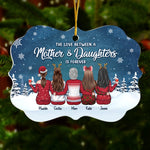 Custom Name Mother and Daughters Christmas Gifts - Personalized Ornament