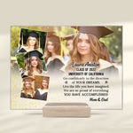 Custom Photo Graduation Gifts for Her - Personalized Acrylic Plaque
