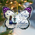 Custom Name Memorial Butterfly Gifts - Personalized Ornament
