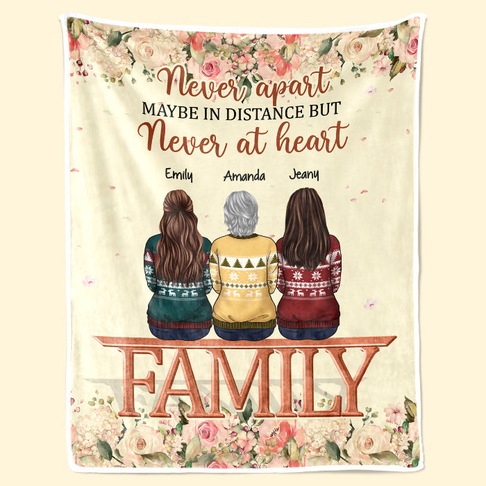 Life Is Better With Brothers & Sisters - Family Personalized Custom Blanket - Christmas Gift For Christmas Gift For Siblings, Brothers, Sisters