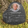 See Beyond The Sorrow - Personalized Memorial Stone, Human Grave Marker - Upload Image, Memorial Gift, Sympathy Gift