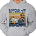 Custom Name Camping Dad Gifts for Men - Personalized Apparel