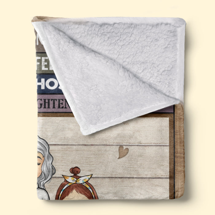 Always Remember You're Braver Than You Think - Family Personalized Custom Blanket - Christmas Gift For Family Members