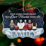 Custom Name Memorial Family Gifts - Personalized Ornament
