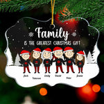 Custom Name Christmas Family Gifts - Personalized Ornament