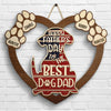 To My Amazing Daddy - Personalized Shaped Wood Sign - Gift For Dad, Gift For Father's Day