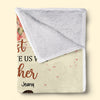 Life Is Better With Brothers & Sisters - Family Personalized Custom Blanket - Christmas Gift For Christmas Gift For Siblings, Brothers, Sisters