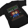 We've Been Together Since That Year - Couple Personalized Custom Unisex T-shirt, Hoodie, Sweatshirt - Christmas Gift For Husband Wife, Anniversary