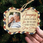 Custom Photo 30th Anniversary Couple Gifts - Personalized Ornament
