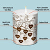 Grandkids Make Life More Grand - Family Personalized Custom Smokeless Scented Candle - Gift For Grandma, Grandpa