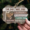 All Of My Last To Be With You - Personalized Custom Benelux Shaped Wood Photo Christmas Ornament - Upload Image, Gift For Couple, Husband Wife, Anniversary, Engagement, Wedding, Marriage Gift, Christmas Gift