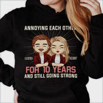 Custom Name Anniversary Gifts for Couples - Personalized Apparel