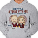 Custom Funny Anniversary Couple Gifts - Personalized Apparel