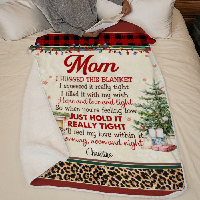 Custom Name Christmas Gifts for Nana - Personalized Blanket