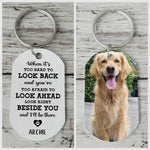 Custom Pet Photo Memorial Gifts for Dog Lovers - Personalized Keychain