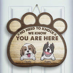 Custom Dog Name Welcome Decor for Dog Lovers - Personalized Wood Sign
