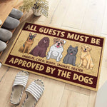 Custom Name Dog Approved Gifts for Dog Lovers - Personalized Doormat
