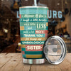 Because Of You - Gift For Bestie - Personalized Tumbler
