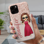 Custom Name Glamorous Fashion Gifts for Women - Personalized Phone Case