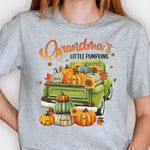 Custom Name Pumpkin Gifts for Grandma - Personalized Apparel