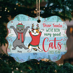 Custom Name Christmas Gifts for Cat Lovers - Personalized Ornament