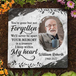 Custom Photo Memorial Tribute Decor - Personalized Memorial Stone