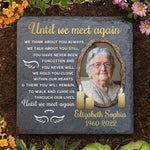 Custom Photo Memorial Tribute Decor - Personalized Memorial Stone