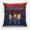 Besties We’re Like A Really Small Gang - Bestie Personalized Custom Pillow (Insert Included) - Christmas Gift For Best Friends, BFF, Sisters