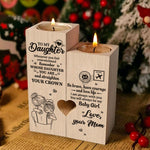 Mother Daughter Love Gifts from Mom - Color Candle Holder