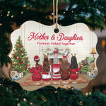 Custom Name Christmas Gifts for Mothers and Daughters - Personalized Ornament