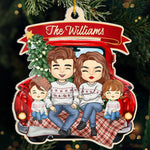 Custom Family Name Christmas Gifts for Families - Personalized Ornament