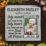 Custom Photo Memorial Garden Decor - Personalized Memorial Stone