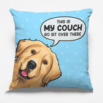 Funny Dog Couch Gifts for Dog Lovers - Pillow