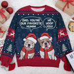 Christmas Dog Gifts for Dad - Sweatshirt