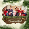 Family Is The Greatest Family Gift - Personalized Custom Benelux Shaped Wood Christmas Ornament, Personalized Portrait Family Photo, Custom Photo Ornament - Upload Image, Gift For Family, Christmas Gift