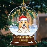 Christmas Corgi Snow Globe Gifts for Dog Lovers - Ornament