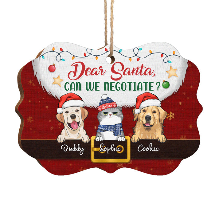 Custom Name Christmas Pet Gifts for Dog and Cat Lovers - Personalized Ornament