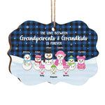 Custom Name Christmas Grandparents and Grandkids Gifts - Personalized Ornament