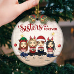 Custom Name Christmas Friends Gifts - Personalized Ornament