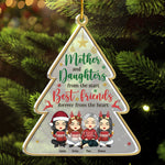 Custom Name Christmas Gifts for Mothers and Daughters - Personalized Ornament
