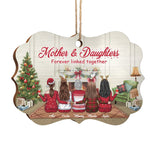 Custom Name Christmas Gifts for Mothers and Daughters - Personalized Ornament